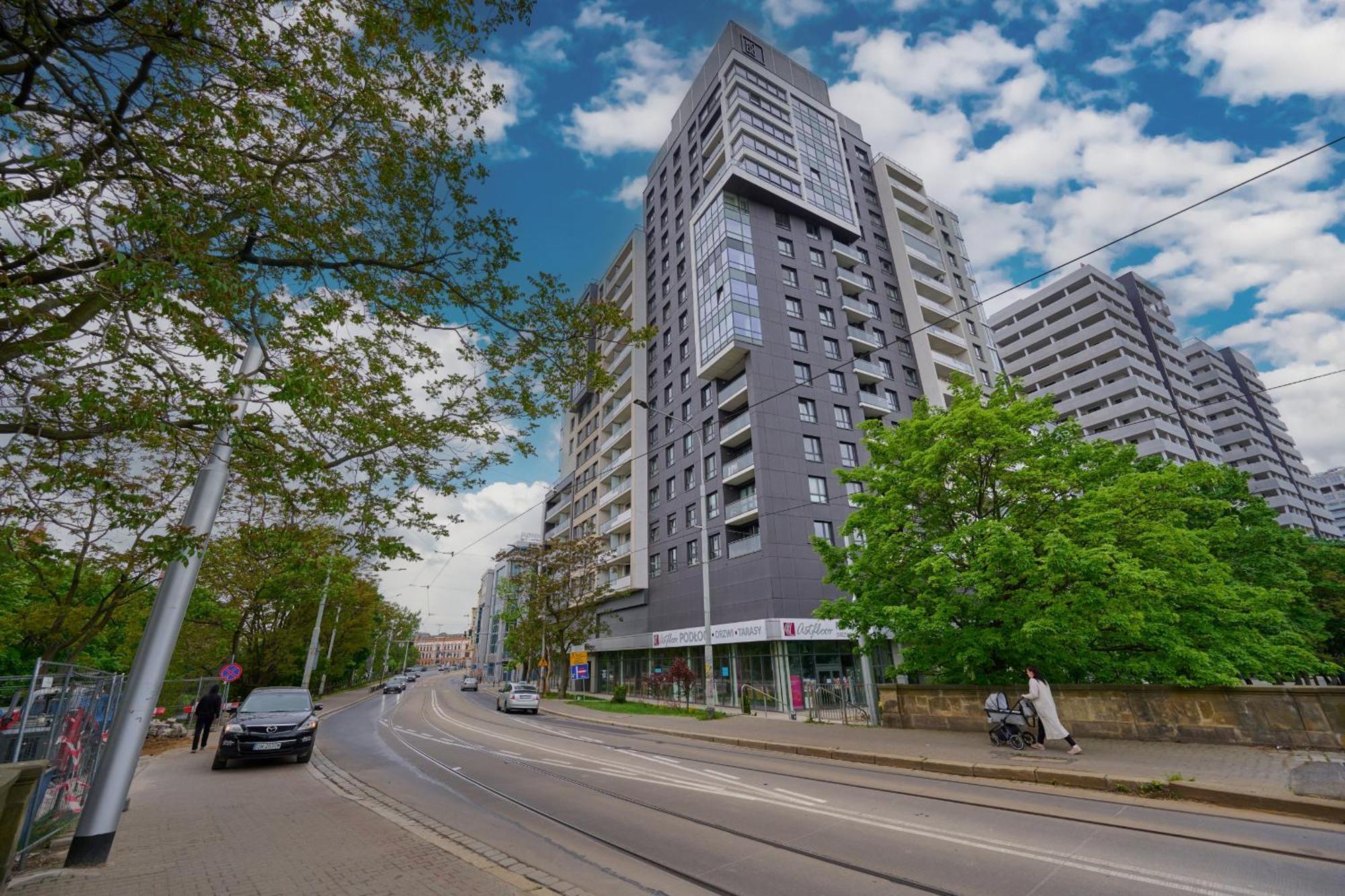 Odra Tower Apartment Center Of Wroclaw By Renters Prestige Ngoại thất bức ảnh